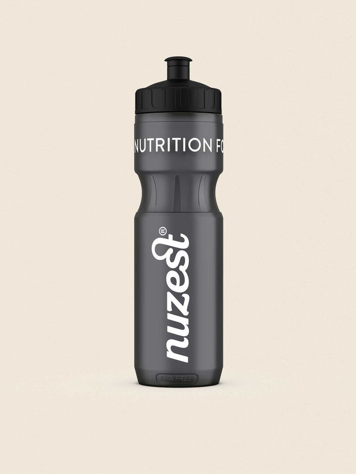 Nuzest Waterbottle, 800ml, Black