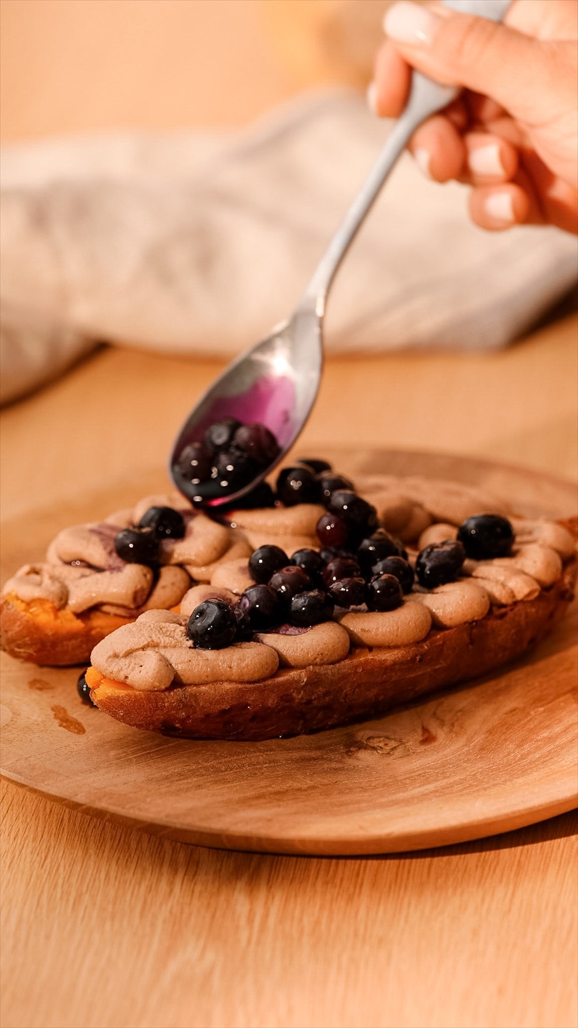 Loaded Creamy Chocolate Sweet Potato Bake - Nuzest UK