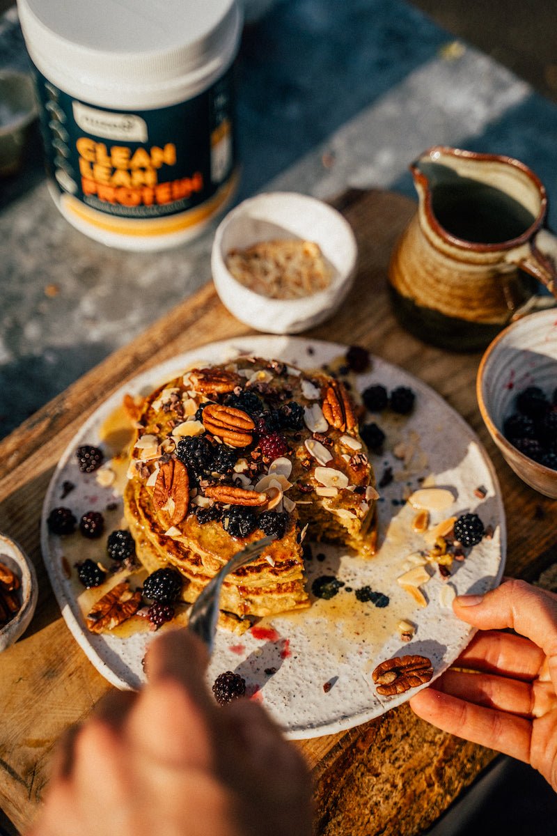 Pumpkin Protein Pancakes - Nuzest UK