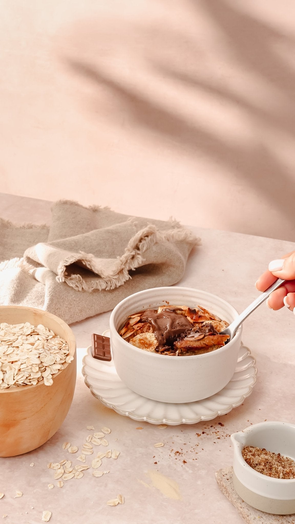 Banana Bread Baked Oats - Nuzest UK