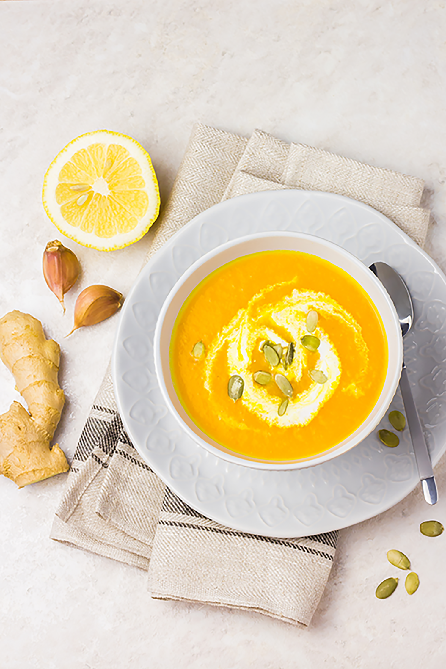 Ginger and Turmeric Soup
