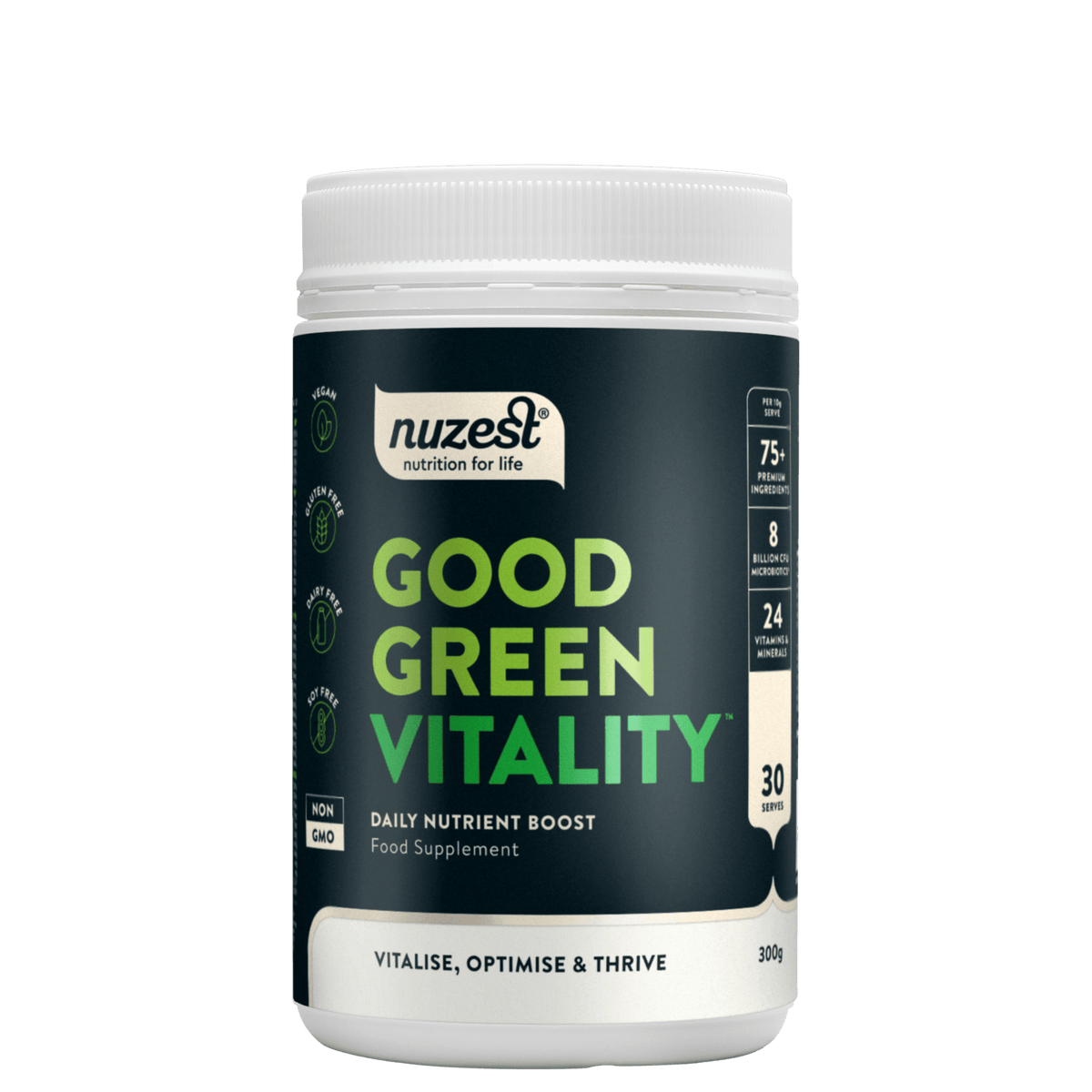 Nuzest - Good Green Vitality - 120g (12 Servings) 11