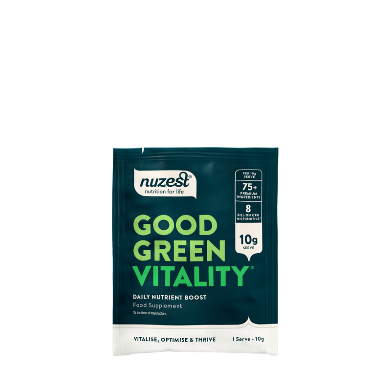 Nuzest - Good Green Vitality Sachets - Single 10g Sachet (1 Serving) 6