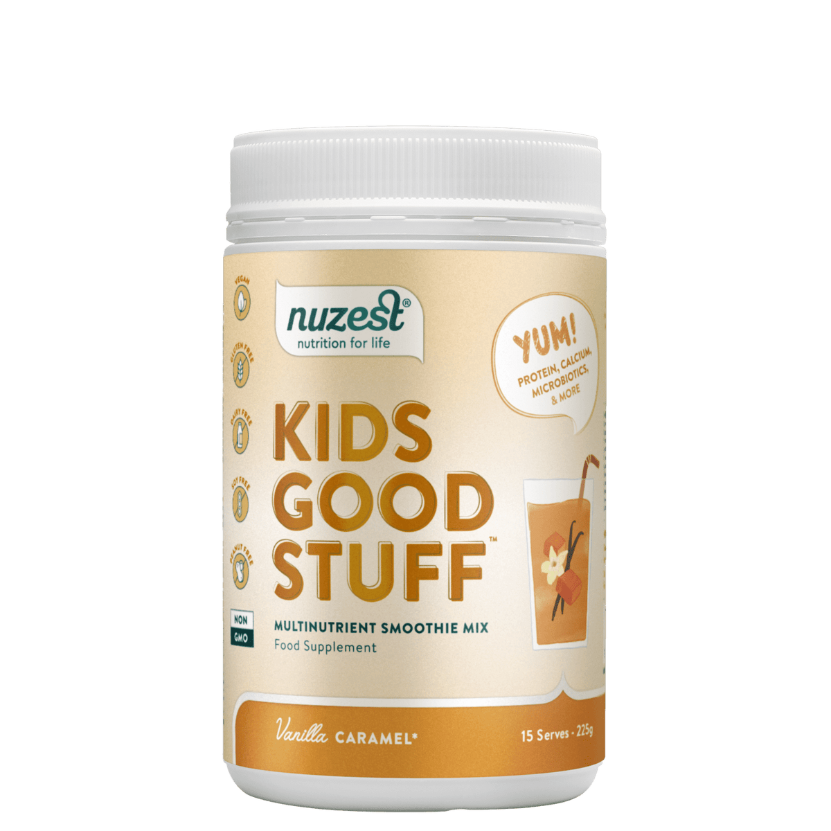 Nuzest - Kids Good Stuff - Rich Chocolate 225g (15 Servings) 9
